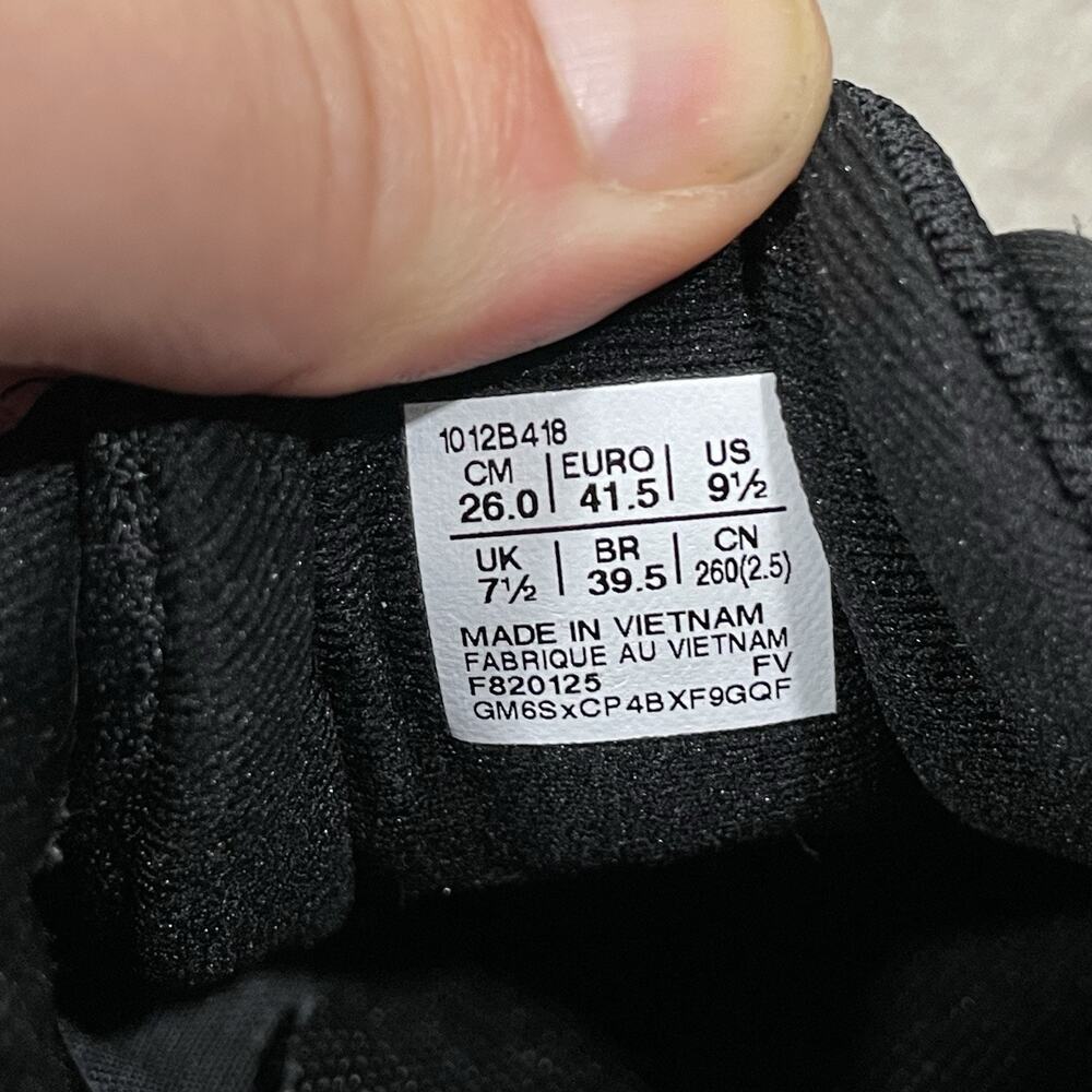 ASICS GEL-Excite 10 Running Shoes Womens Size 9.5 Black White Cushioned Sneakers - Picture 9 of 10